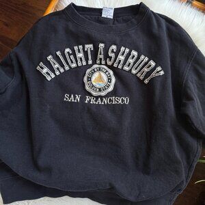 VTG Haight Ashbury San Francisco Crewneck